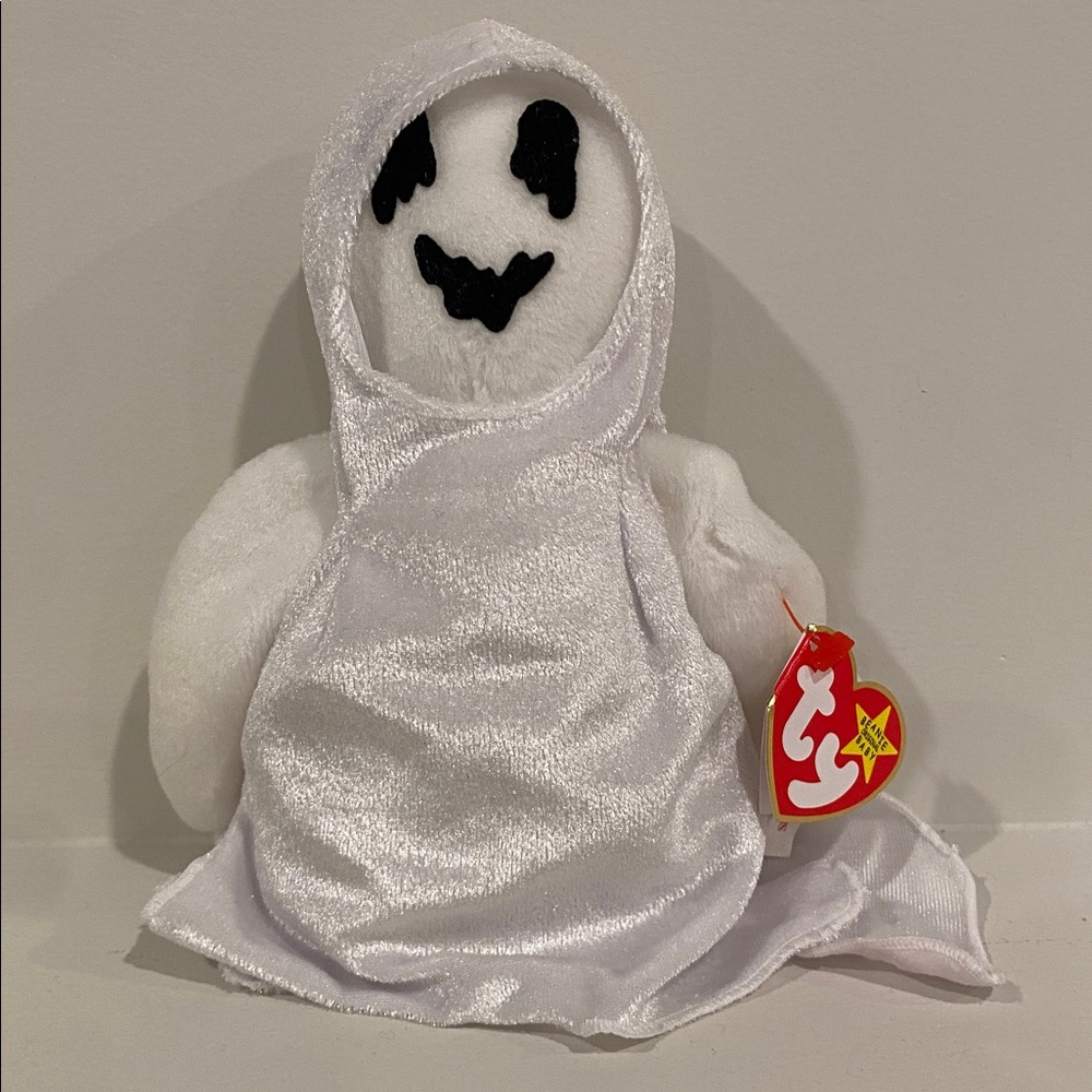 TY Beanie Baby - Sheets the Ghost - NEW WITH TAGS!!   halloween vintage toys toy